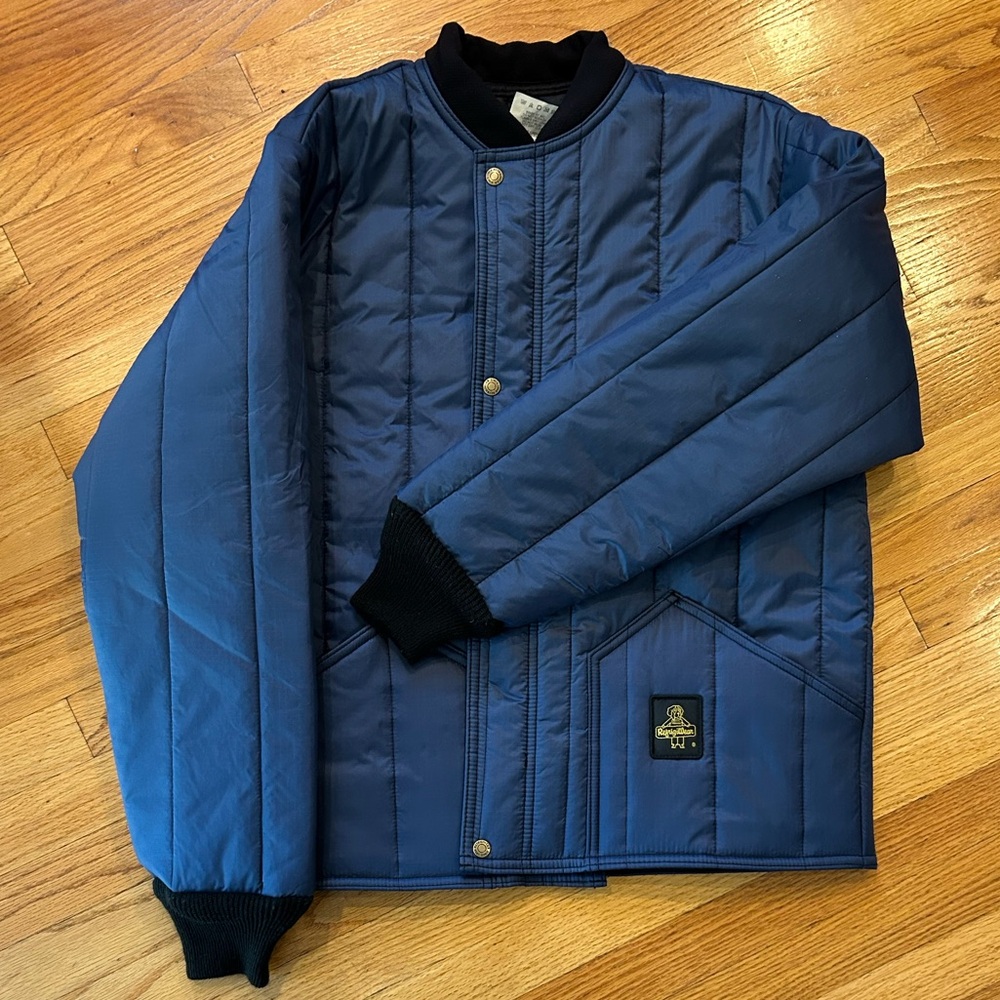Refrigiwear Blue Quilted Men's Jacket